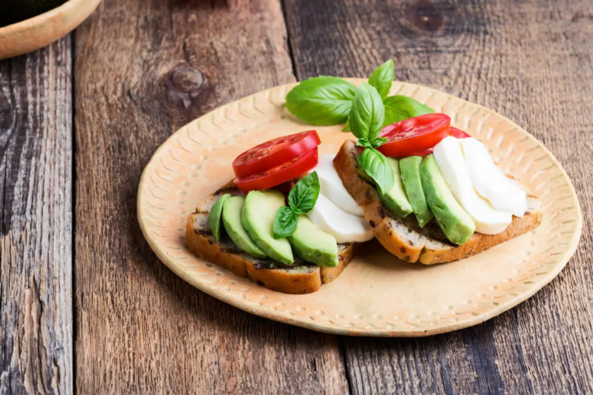 Caprese Avocado Toast