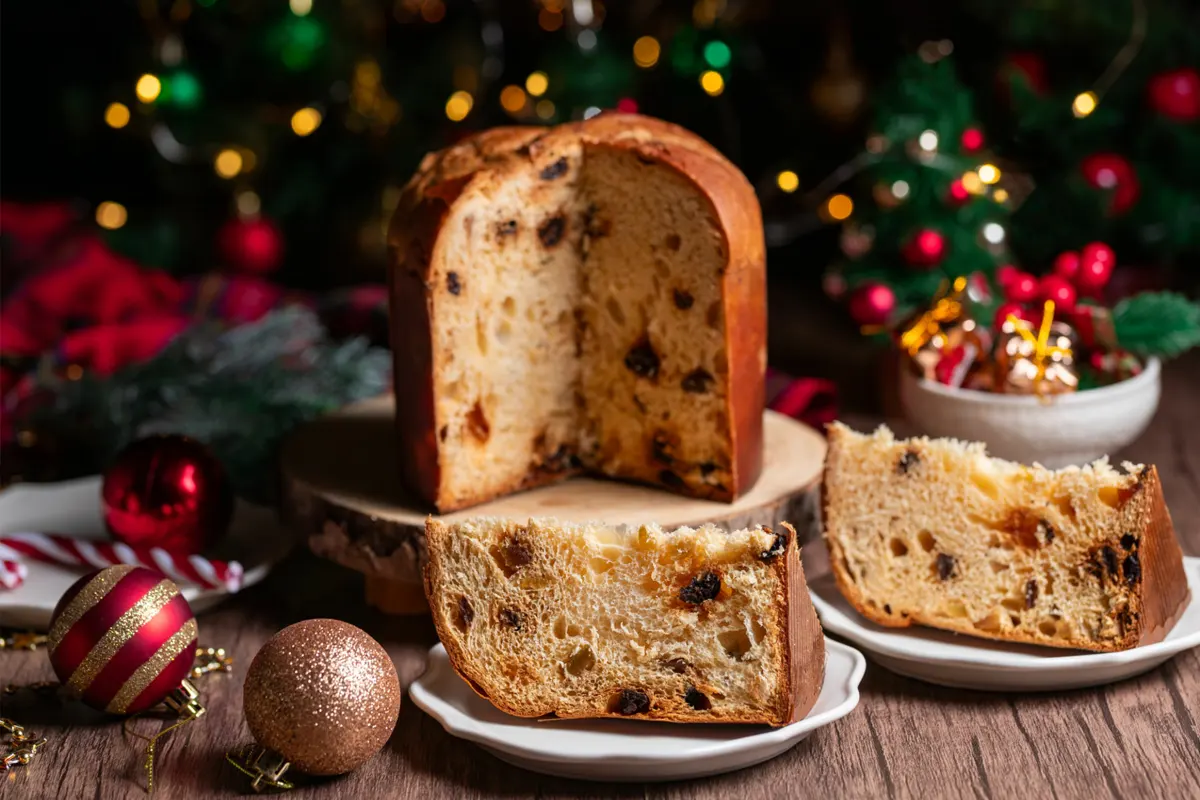 What is the name of italian cakes:
Panettone