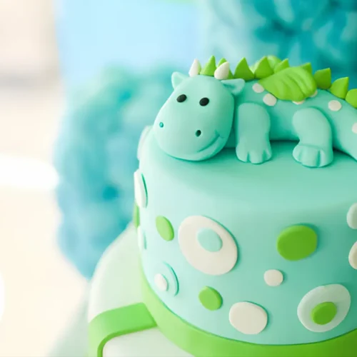 Dinosaur Cake Design
