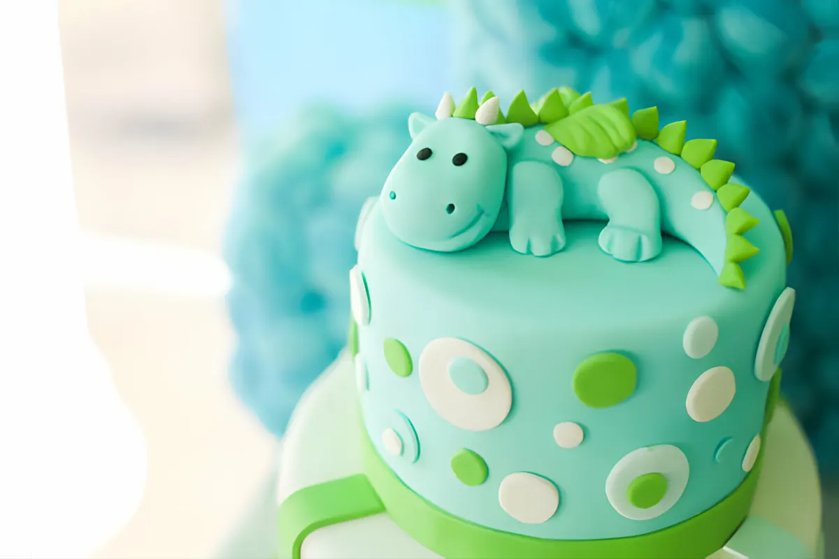 Dinosaur Cake Design