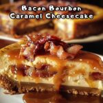 Bacon Bourbon Caramel Cheesecake