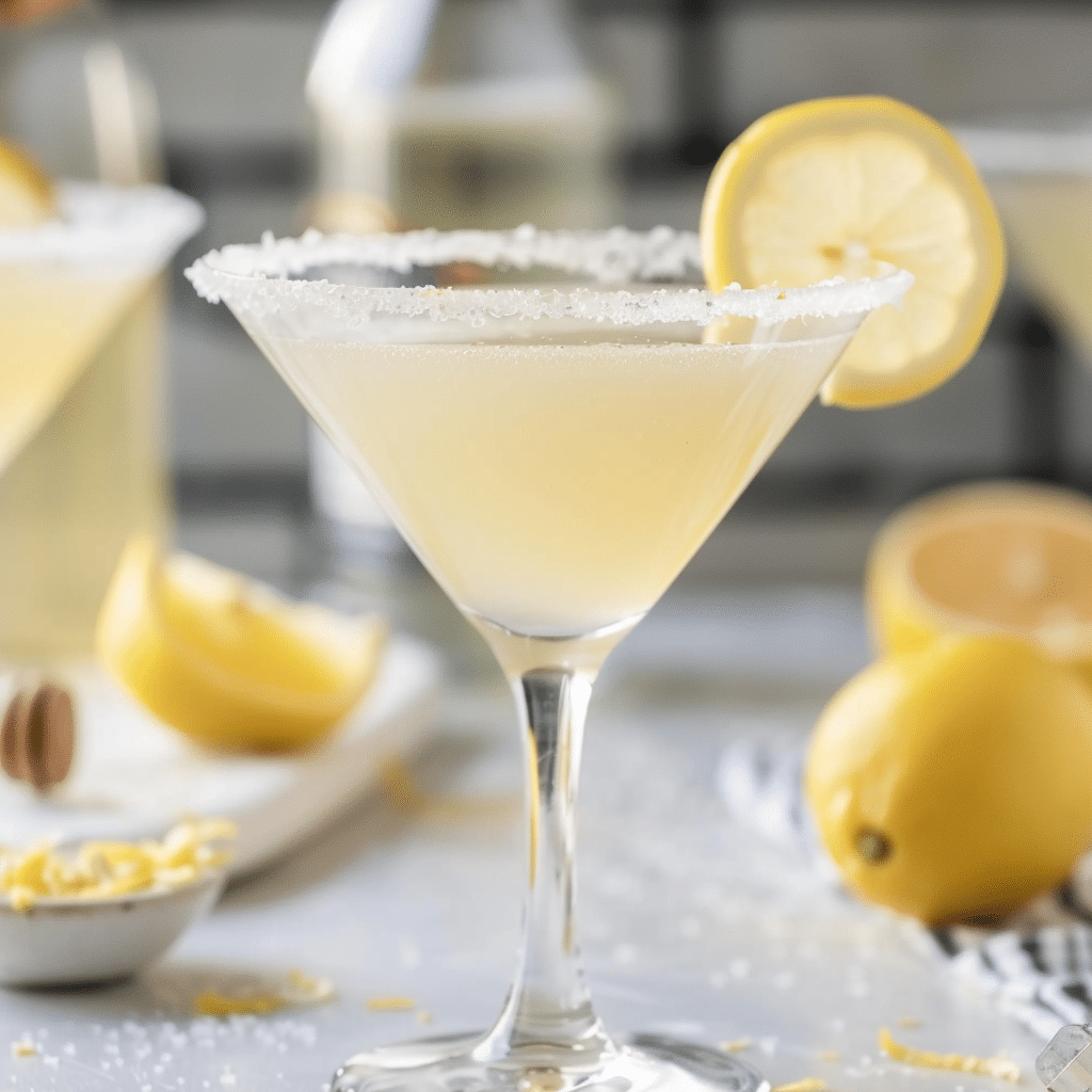 Lemon Drop Martini Recipe: A Simple, Refreshing Classic You’ll Love 4 Lemon drop martini with sugared rim and lemon slice