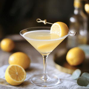 Lemon Drop Martini Recipe: A Simple, Refreshing Classic You’ll Love 2 Lemon drop martini with sugared rim and lemon slice