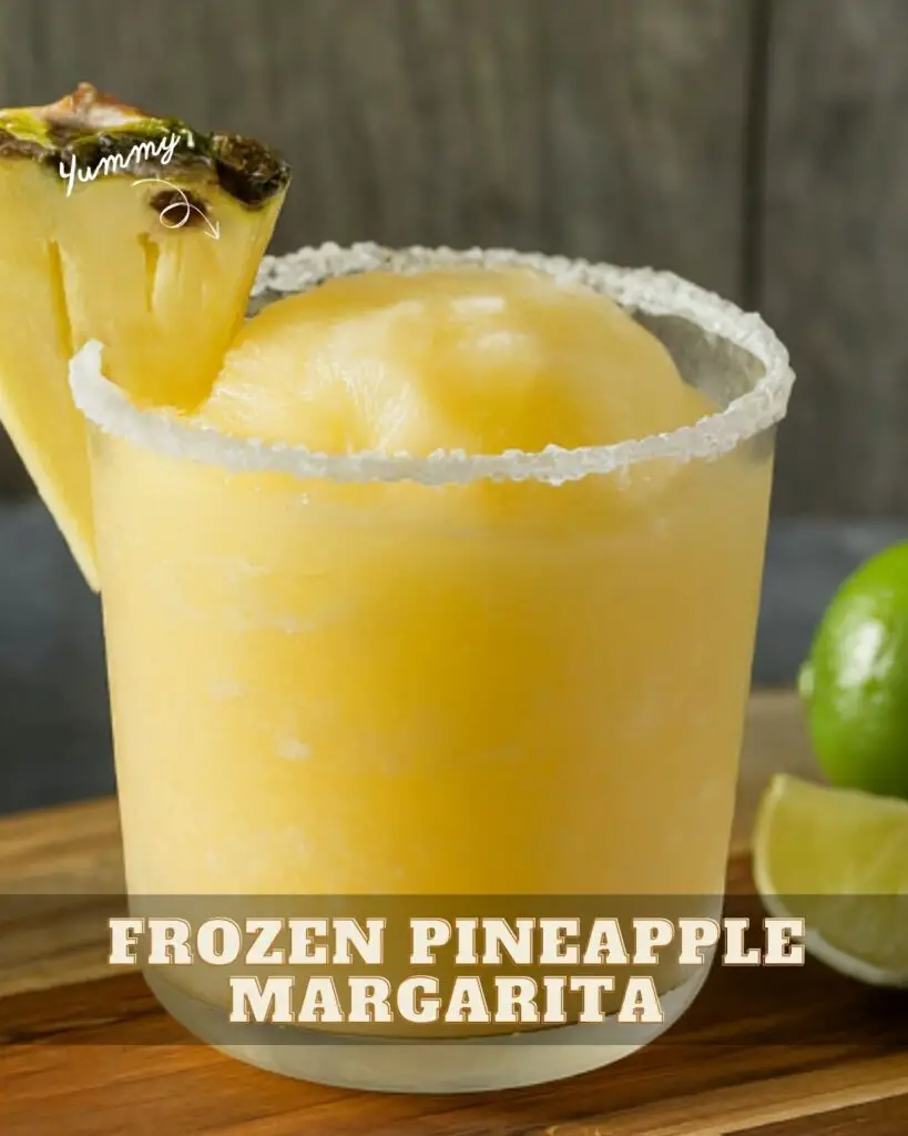 Frozen Pineapple Margarita: A Tropical Delight