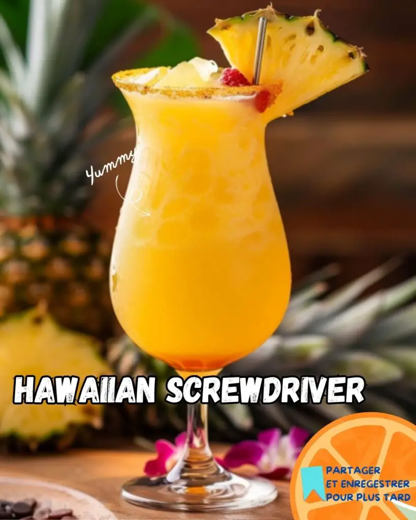 Hawaiian Screwdriver: A Tropical Twist on a Classic