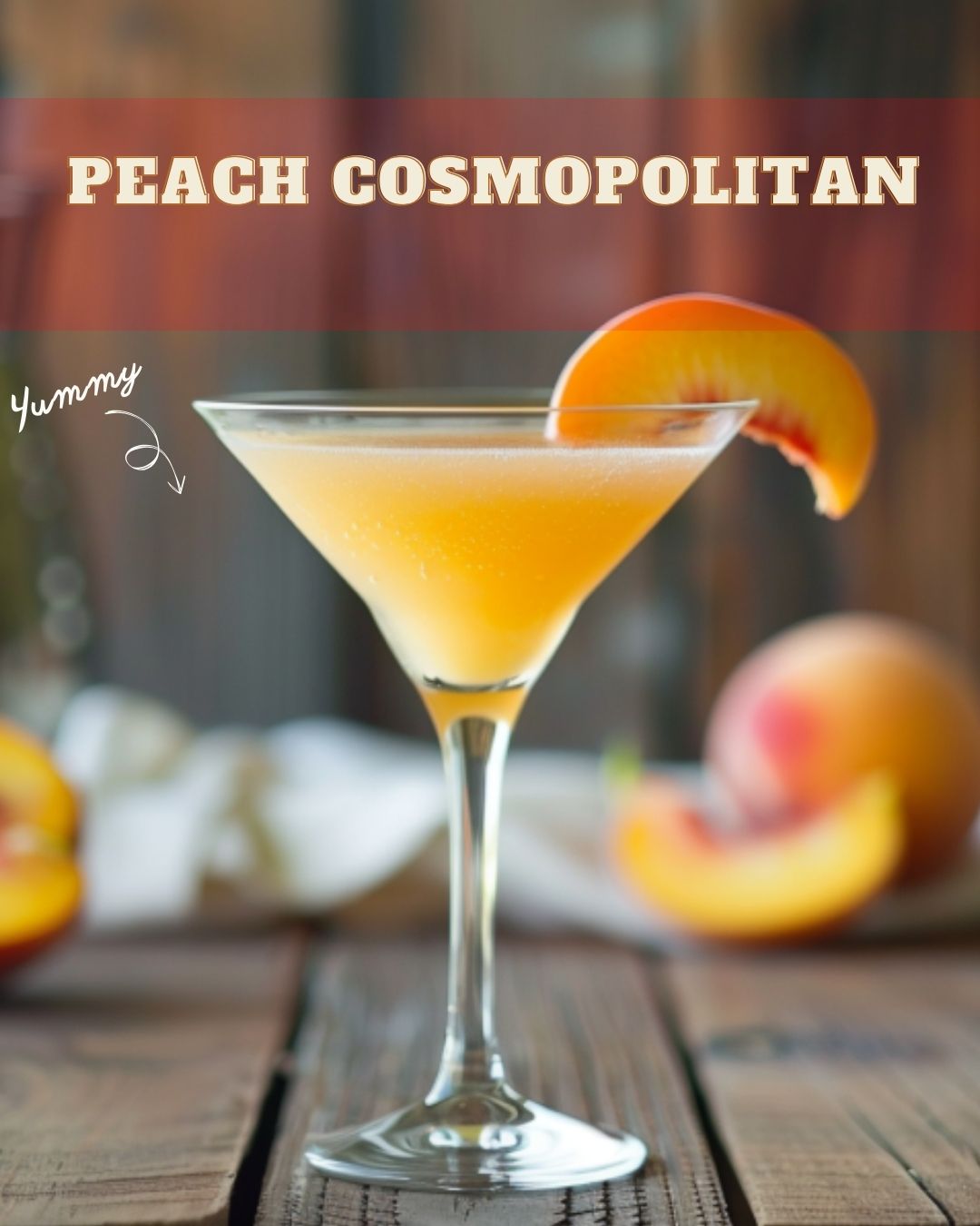 Peach Cosmopolitan: A Fruity Twist on a Classic Cocktail
