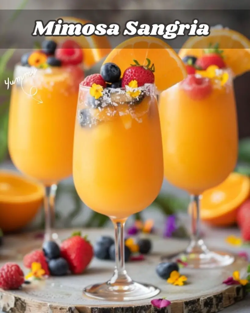 Mimosa Sangria: A Perfect Brunch Cocktail