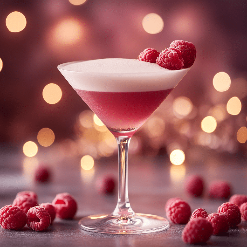 French Martini: A Classic Cocktail with a Twist of Elegance 4 French Martini cocktail with raspberries