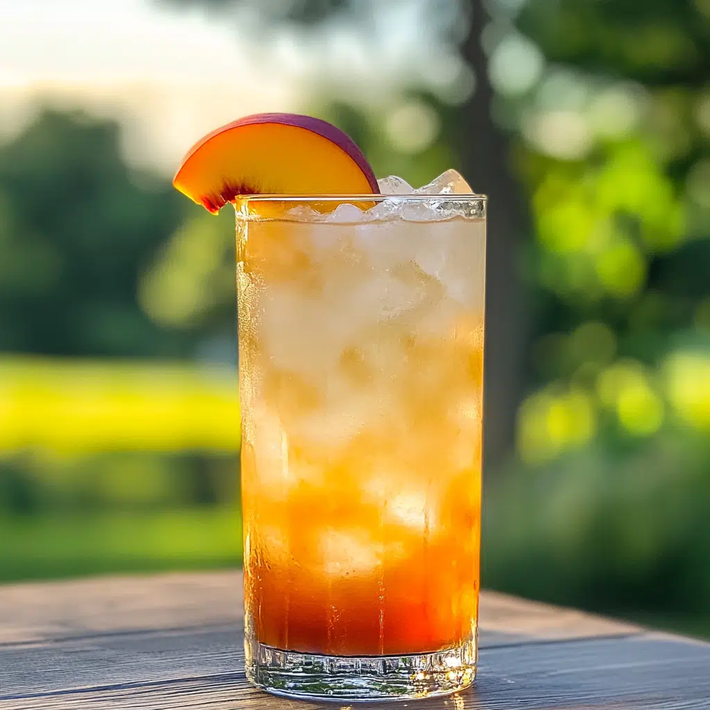 Peach Bourbon Arnold Palmer: Summer in a Glass!