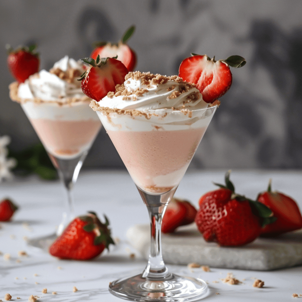Strawberry Shortcake Martini