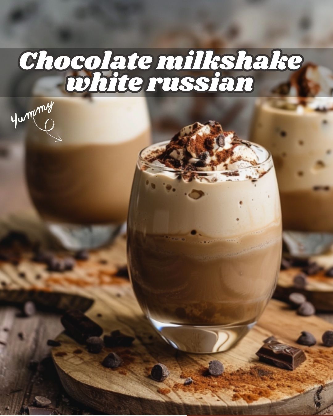 Chocolate Milkshake White Russian Recipe