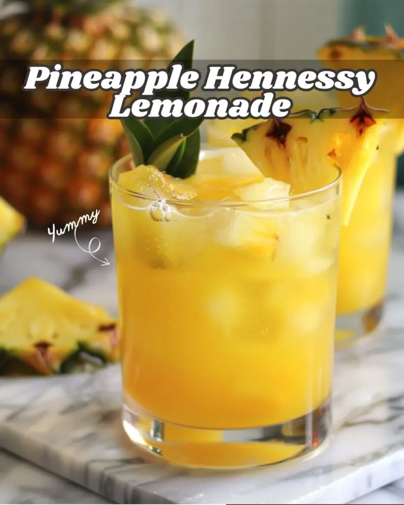 Pineapple Hennessy Lemonade: A Refreshing Twist on a Classic