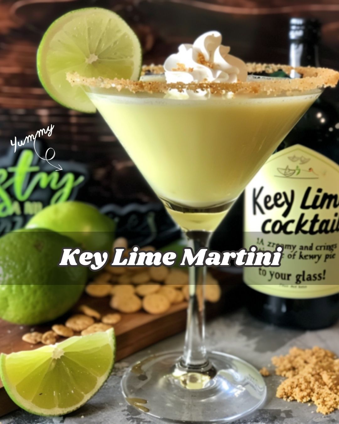 Key Lime Martini Recipe - RecipeStrip