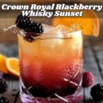 Crown Royal Blackberry Whisky Sunset Recipe