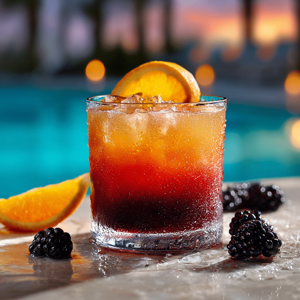 Crown Royal Blackberry Whisky Sunset Recipe You’ll Want Every Summer Night 4 Crown Royal Blackberry Whisky Sunset cocktail glass