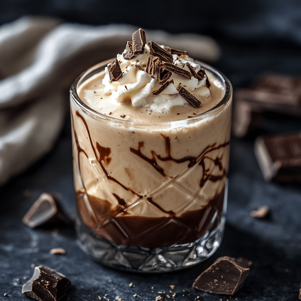 Chocolate Milkshake White Russian – A Decadent Cocktail Worth Every Sip 4 Chocolate Milkshake White Russian cocktail with whipped cream