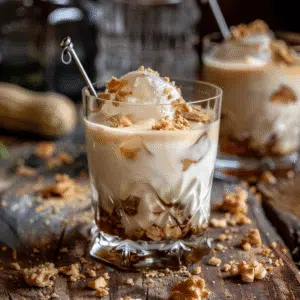 holiday peanut butter white russian drink