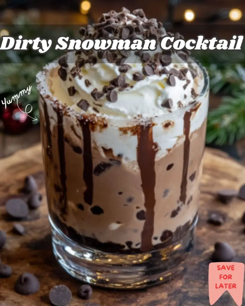 Dirty Snowman Cocktail Recipe