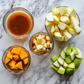  Ingredients for Caramel Dip Crown Apple Slush

