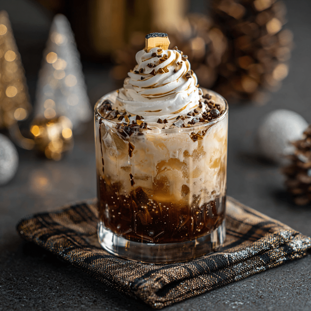 Dirty Snowman Cocktail: The Ultimate Winter Dessert Drink 5 Dirty Snowman Cocktail Served with Whipped Cream and Chocolate