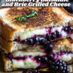 Blackberry Balsamic and Brie Grilled Cheese