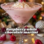 Raspberry White Chocolate Martini