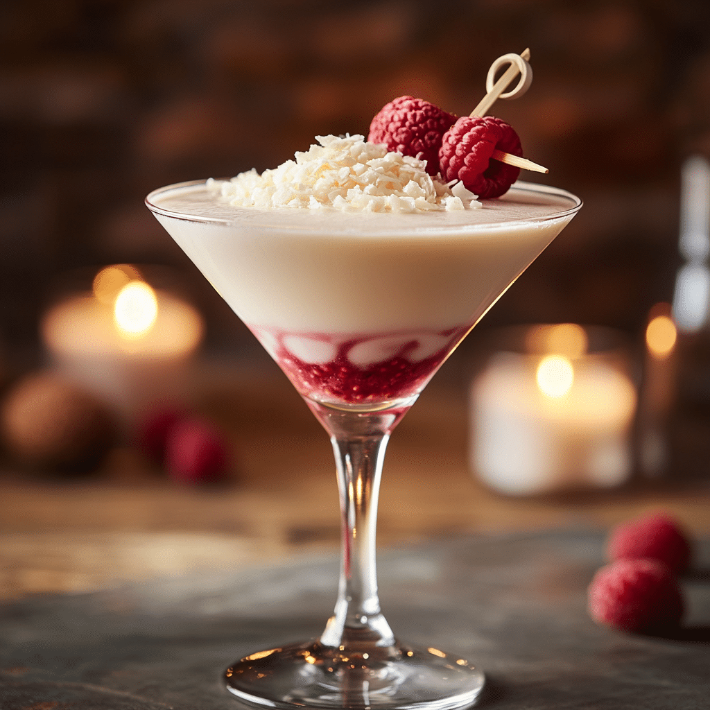 Raspberry White Chocolate Martini: The Ultimate Creamy Cocktail Experience 4 serving raspberry white chocolate martini with garnishes