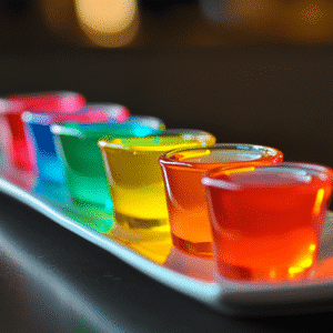 assorted jello shots