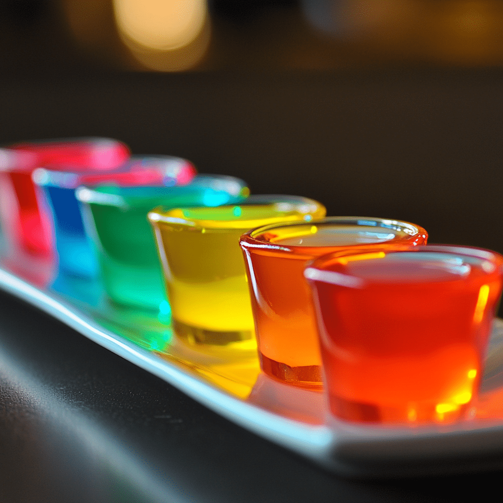 assorted jello shots