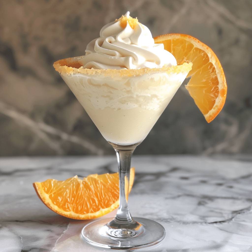 Orange Creamsicletini: A Creamy Citrus Cocktail That Feels Like Summer in a Glass 4 Orange Creamsicletini serving presentation