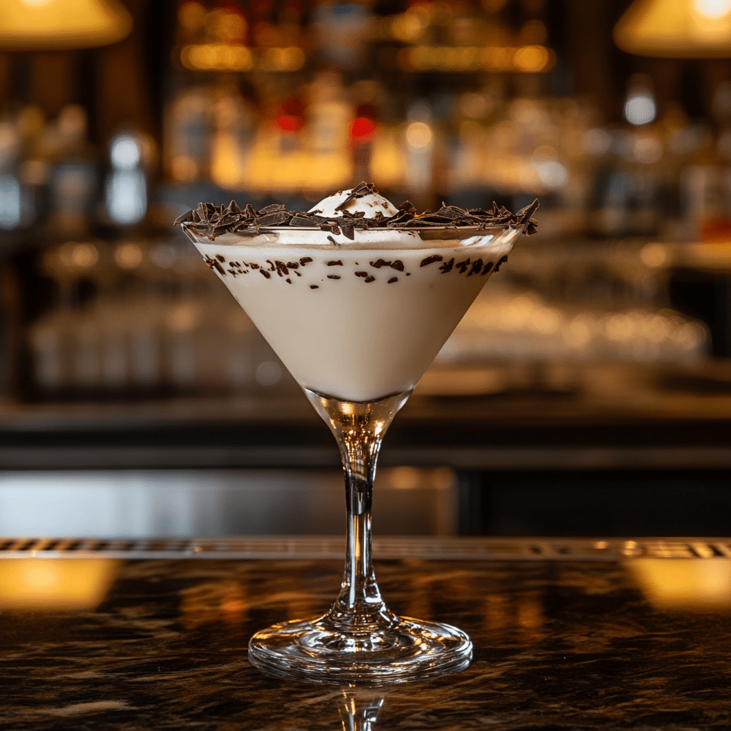 Chocolate Martini Magic: A Rich Twist on a Classic Cocktail 5 Chocolate martini with chocolate in the rim