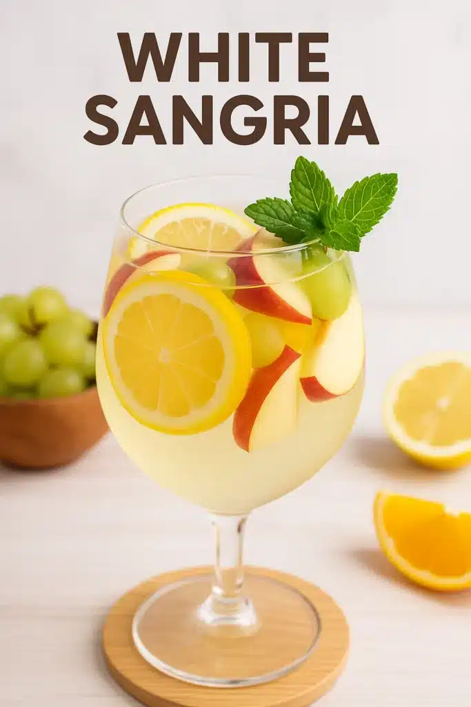 White Sangria Recipe – 10 Minutes to Refreshing Summer Bliss 3 White Sangria recipe