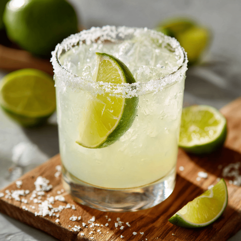 Skinny Margarita: Light, Zesty, and Absolutely Refreshing 5 Skinny Margarita cocktail with lime and salt