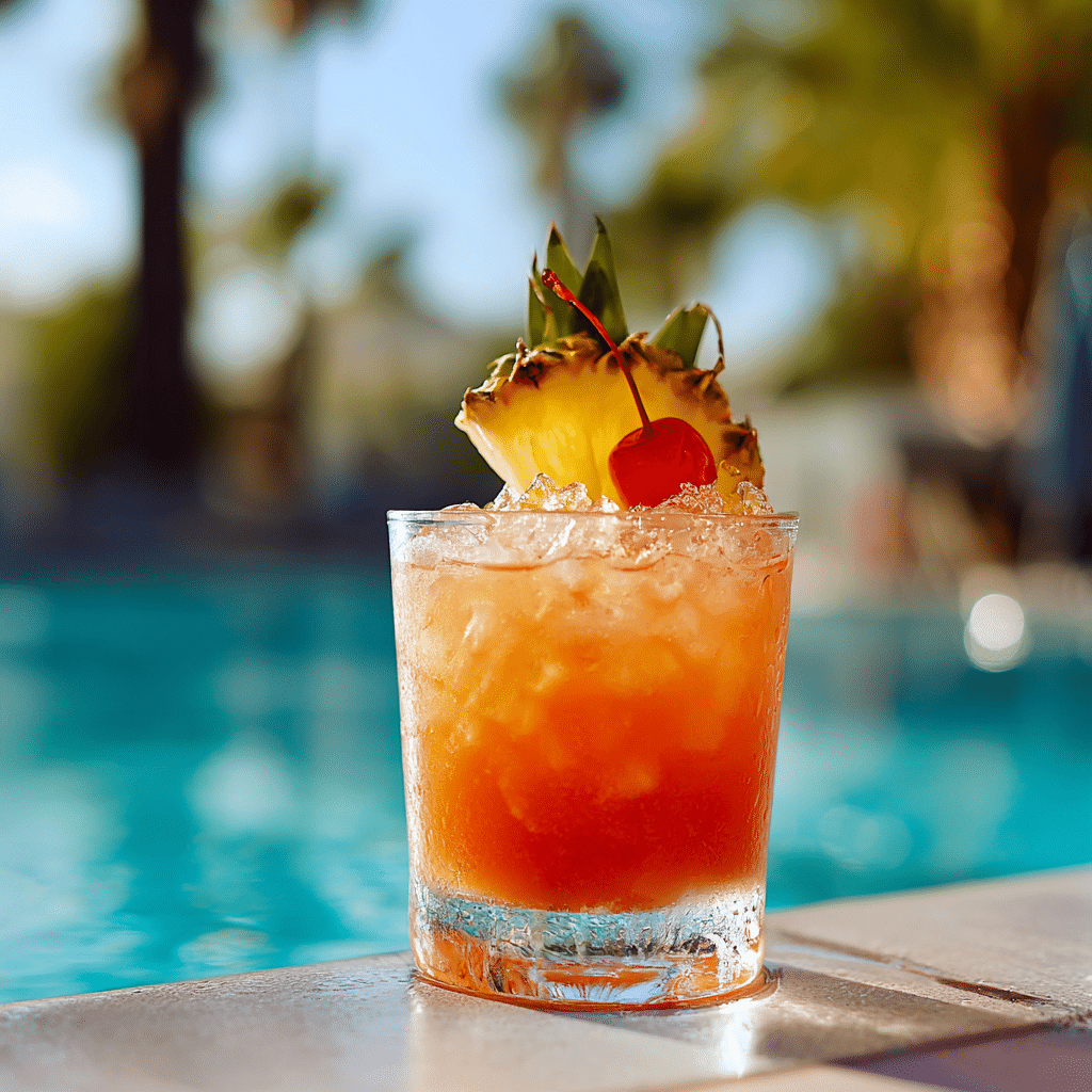 Rum Punch Recipe: A Tropical Escape in Every Sip 4 Rum Punch tropical glass