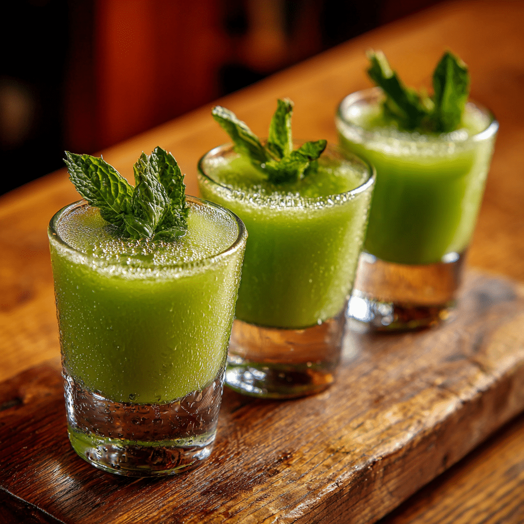 Green Tea Shot Recipe: A Surprising Whiskey Cocktail That’s Always a Hit 4 Green Tea Shot in chilled glasses