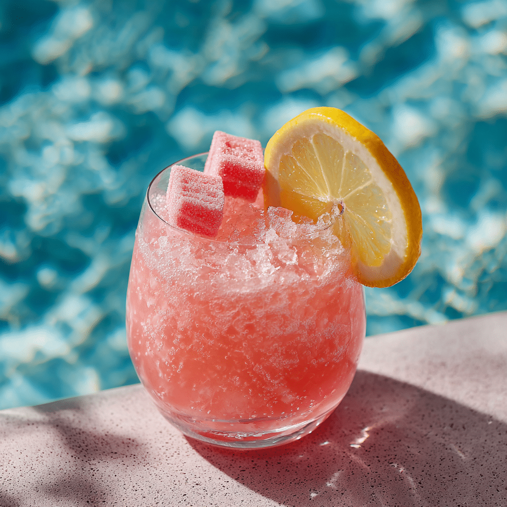 Pink Whitney Hennessy Starburst Slush – The Ultimate Frozen Cocktail Twist 5 pink whitney hennessy starburst slush in a poolside