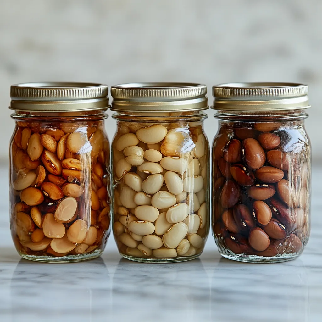 Lupini bean soaking and brining steps