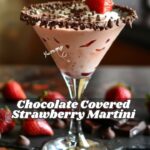 壟 Treat yourself to a dreamy Chocolate Covered Strawberry Martini! Mix 1 oz chocolate liqueur, 2 oz strawberry vodka, and enjoy every delightful sip! Perfect for any celebration! #CocktailTime #YummyTreats https://flavorflourish.com/delicious-chocolate-covered-strawberry-martini-recipe/