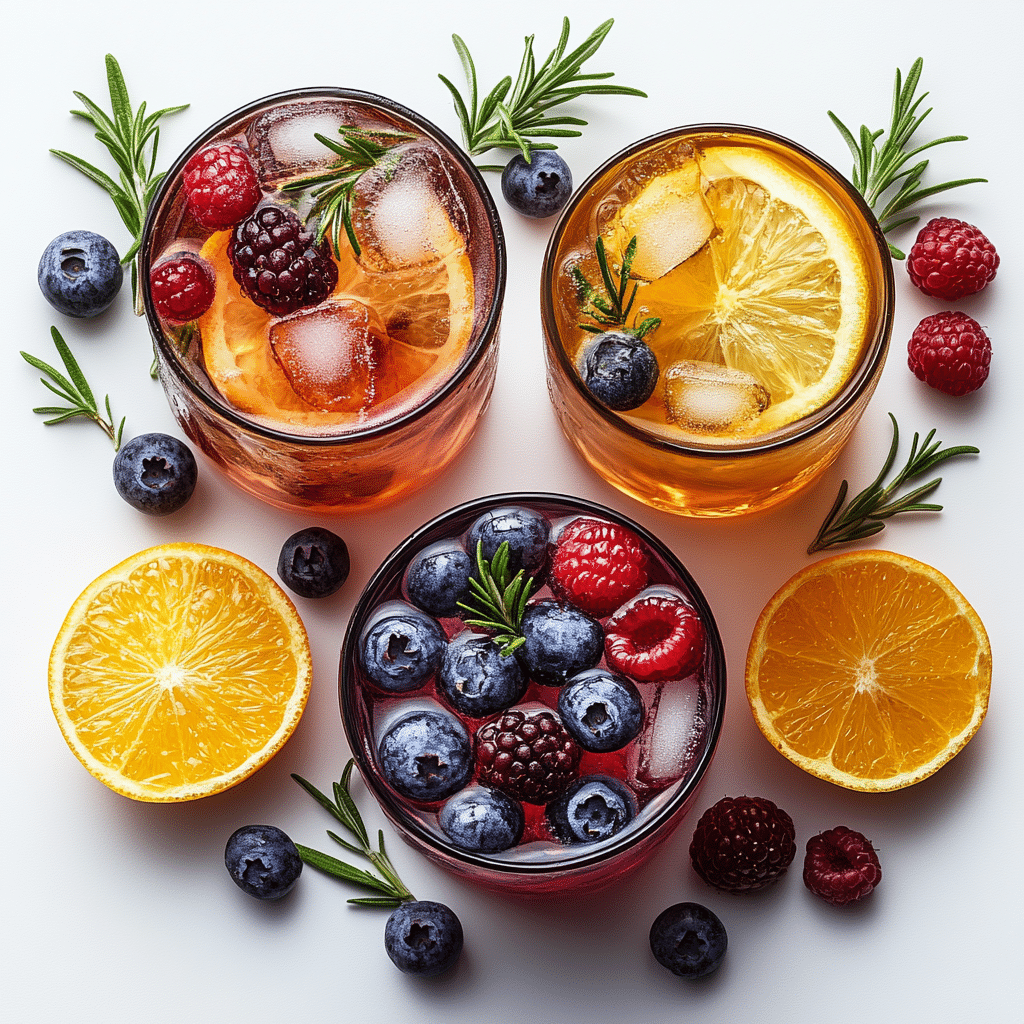 Gut-Healthy Kombucha Cocktails That Taste Amazing 4 Gut-healthy kombucha cocktails with citrus and herbs
