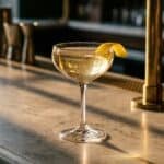 clarified milk punch cocktail