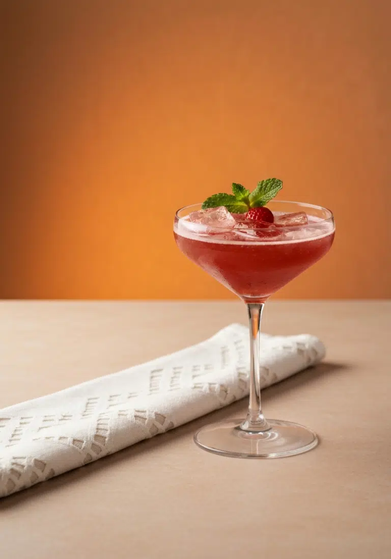 The Elegant White Linen Cocktail: A Refreshing Gin and Elderflower Delight