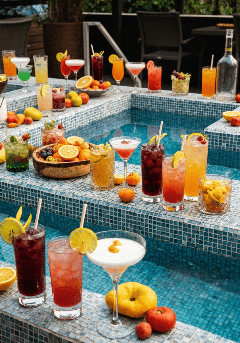Dive into Summer with Refreshing Cocktail Pools: The Ultimate Blue Tropical Drink Recipe