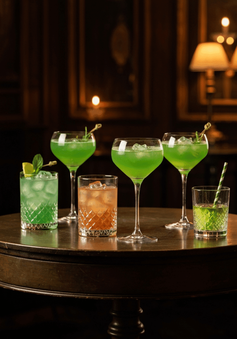 Green Lady Cocktail Room: Craft the Ultimate Refreshing Gin & Chartreuse Drink