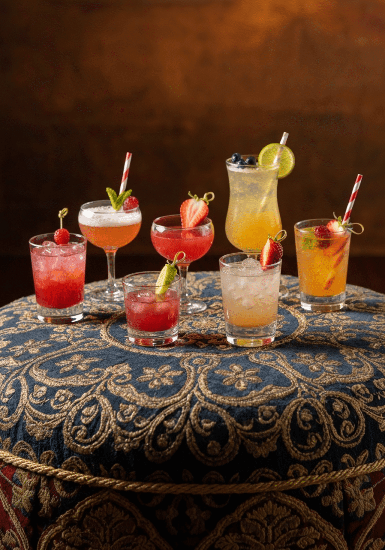 Ottoman Cocktail Ottoman: An Exotic Sip of History and Flavor